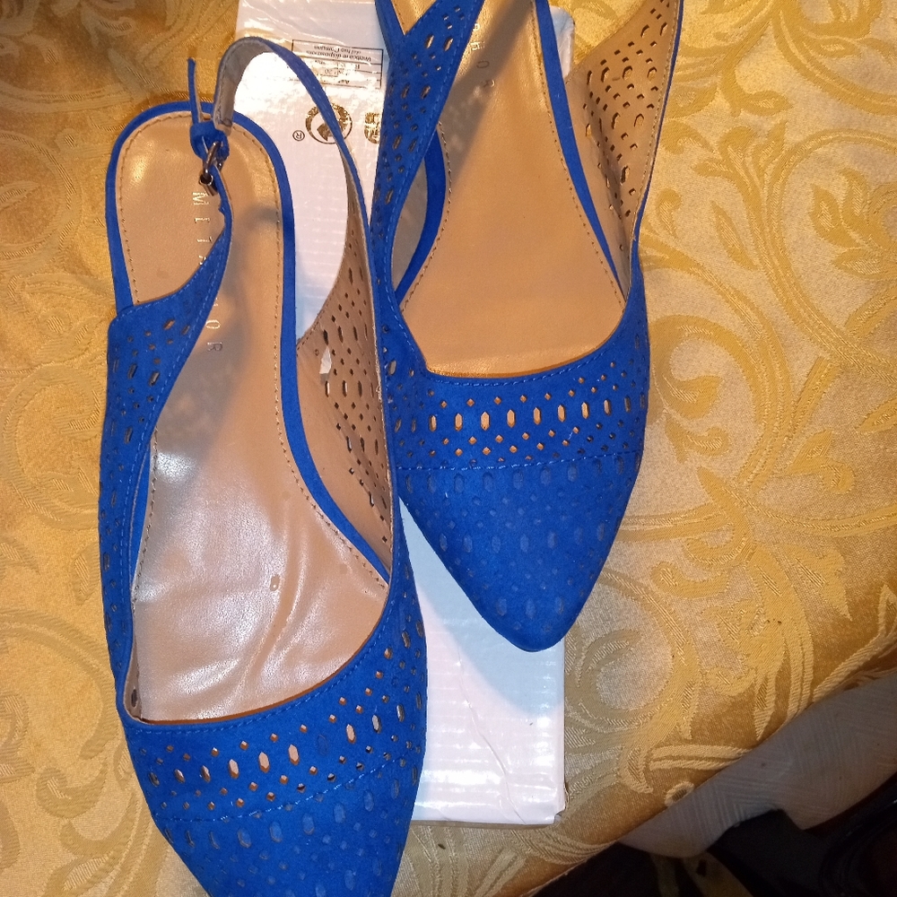 Women's Shoes -Slingbacks - Flats